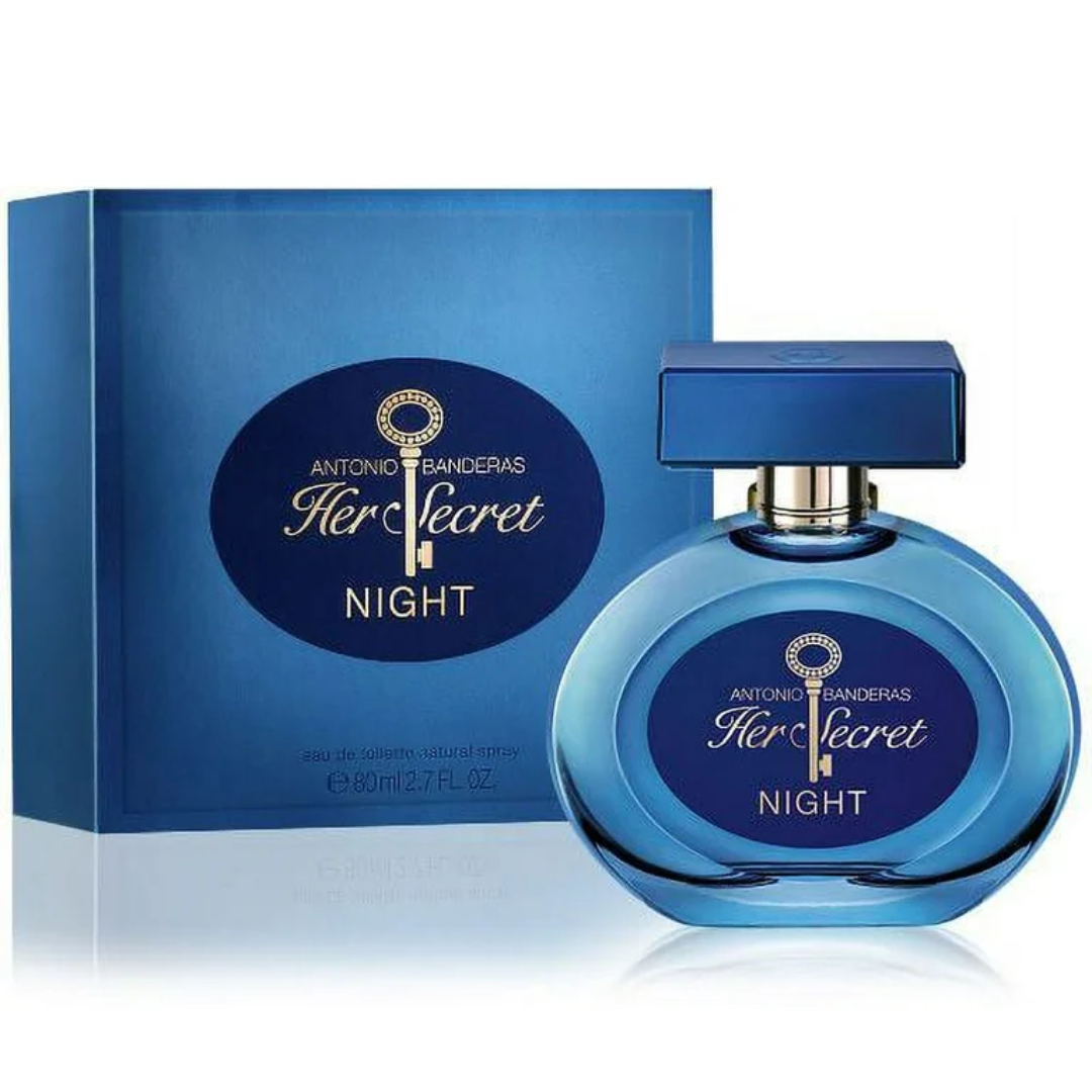 Her Secret Night Mujer 80ml Edt Antonio Banderas