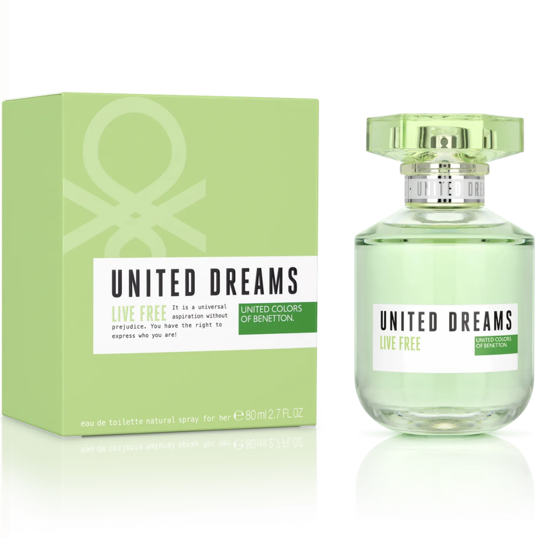 Live Free Verde Mujer 80ml Edt Benetton