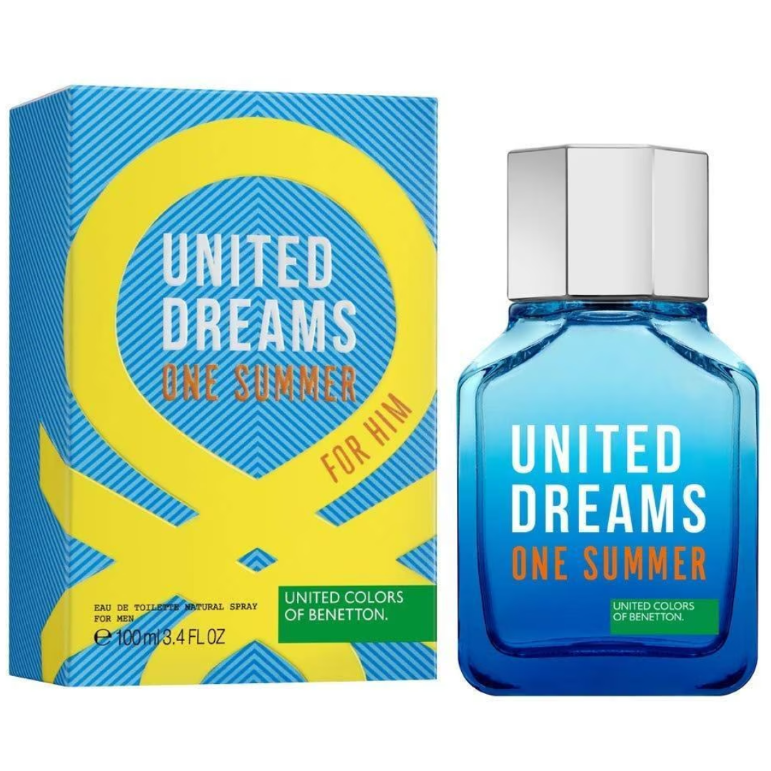 One Summer Azul Hombre 100ml Edt Benetton