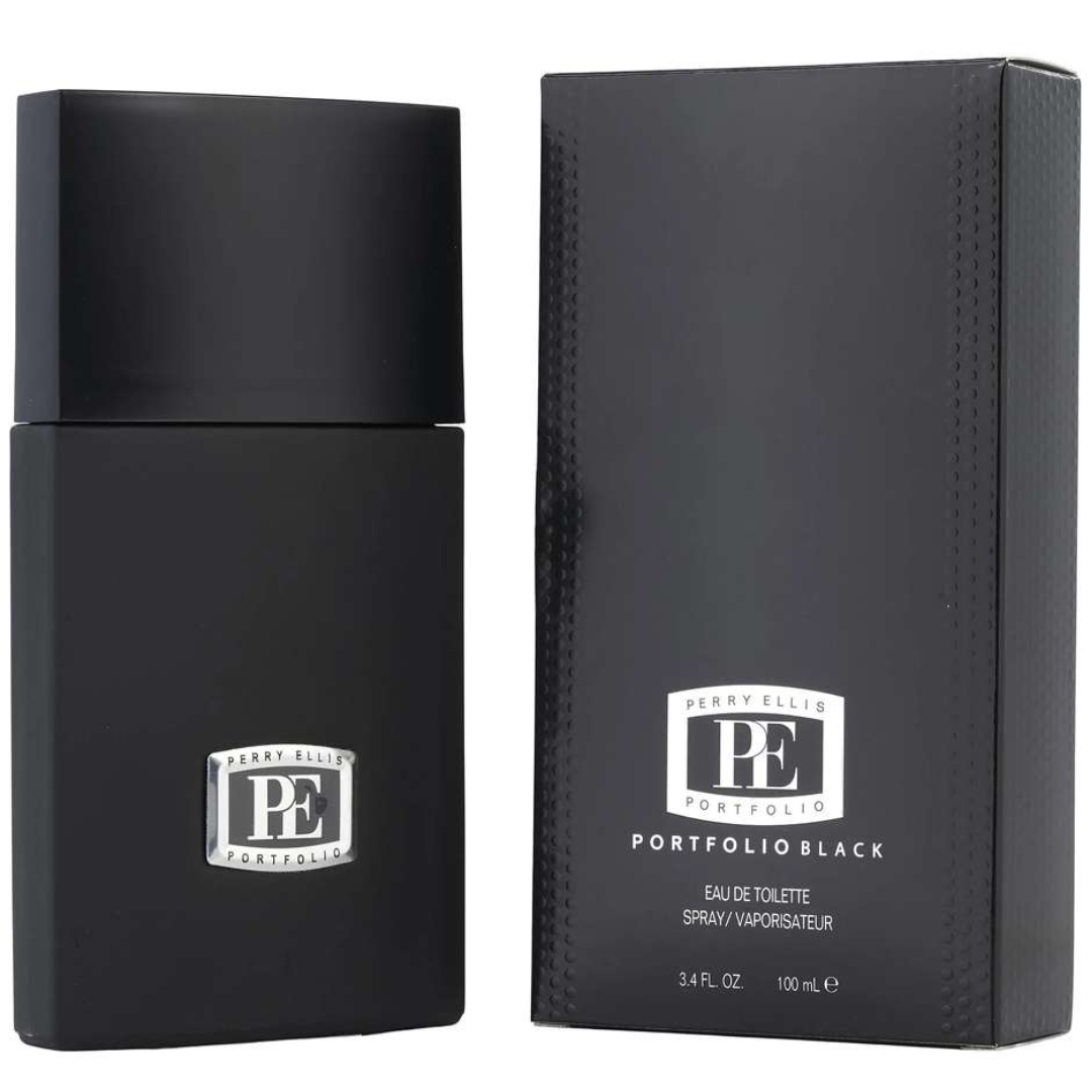 Portafolio Negro Hombre 100ml Edt Perry Ellis