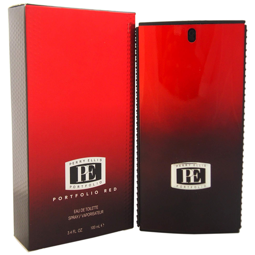 Portafolio Rojo Hombre 100ml Edt Perry Ellis
