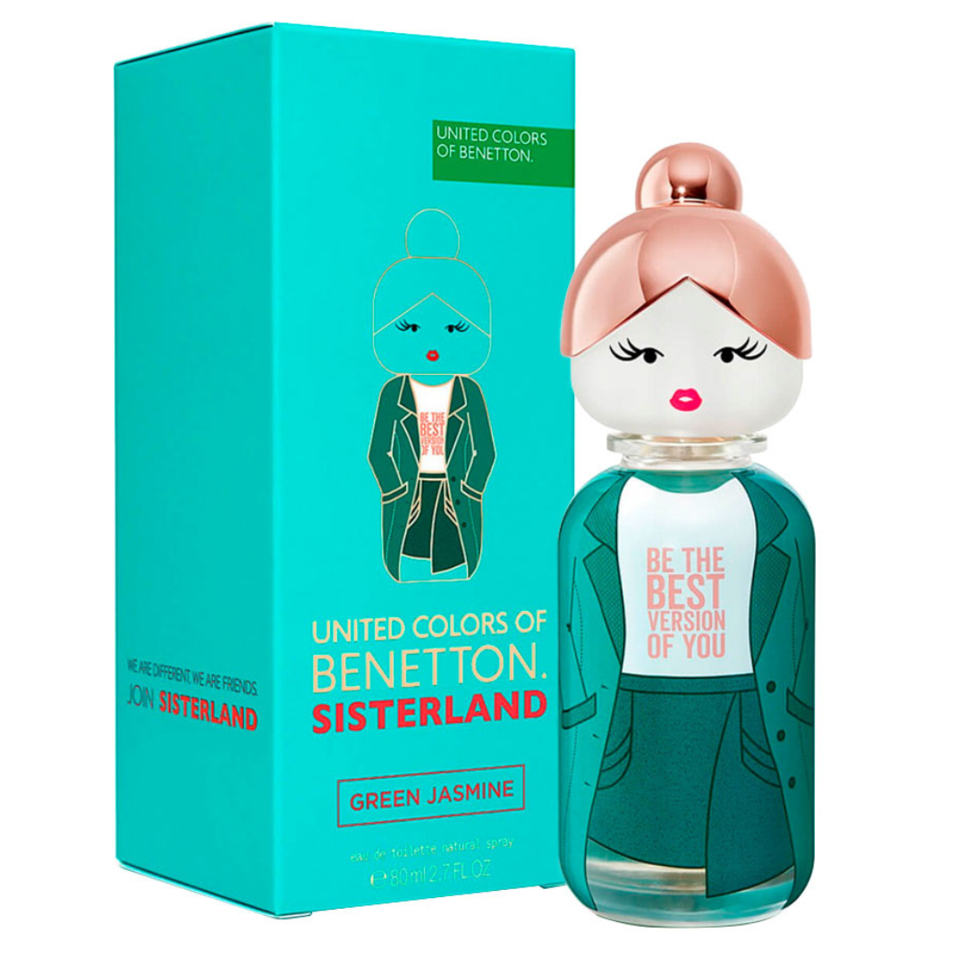 Sisterland Green Jasmine Mujer 80ml Edt  Benetton