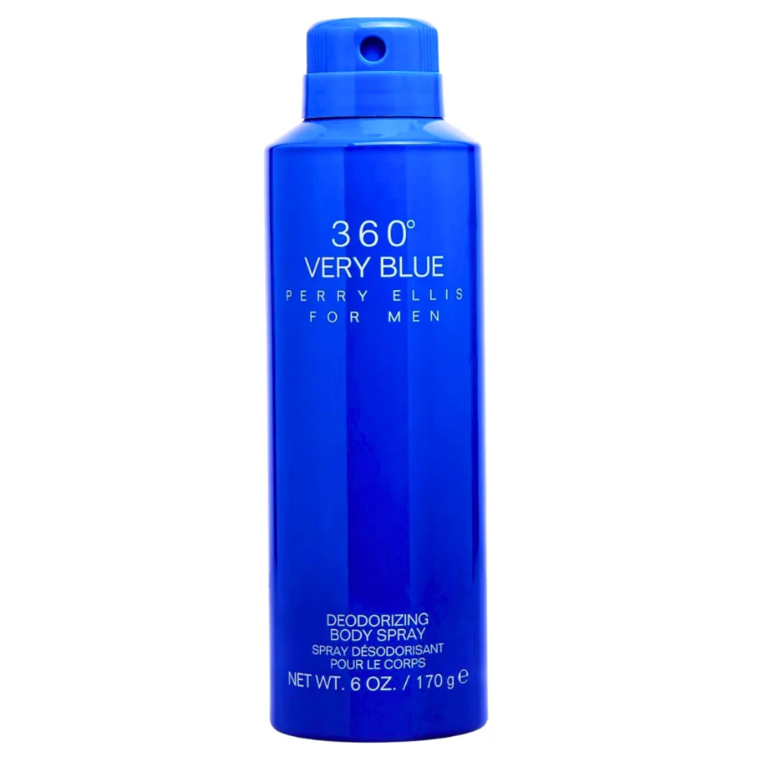 Splash Perfume Perry Ellis 360 Very Blue Hombre 170ml