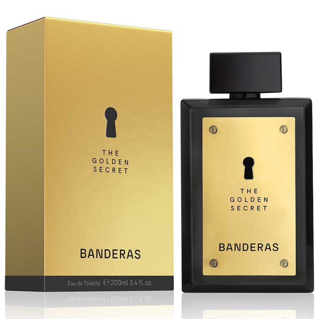The Golden Secret Hombre 200ml Edt Antonio Banderas